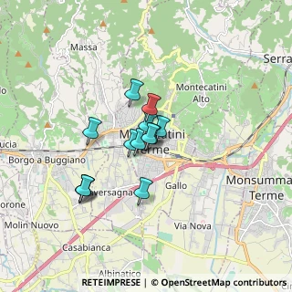 Mappa Via Giuseppe Giusti, 51016 Montecatini Terme PT, Italia (1.19538)