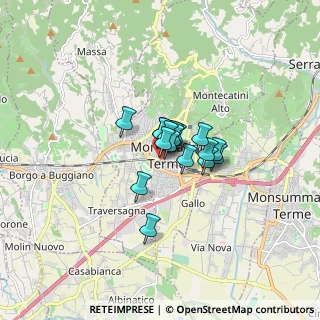 Mappa Via Giuseppe Giusti, 51016 Montecatini Terme PT, Italia (0.82118)