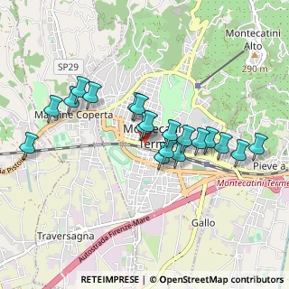 Mappa Via Giuseppe Giusti, 51016 Montecatini Terme PT, Italia (0.85)