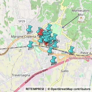 Mappa Via Giuseppe Giusti, 51016 Montecatini Terme PT, Italia (0.51)