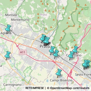 Mappa Via Santo Stefano, 59100 Prato PO, Italia (4.50733)