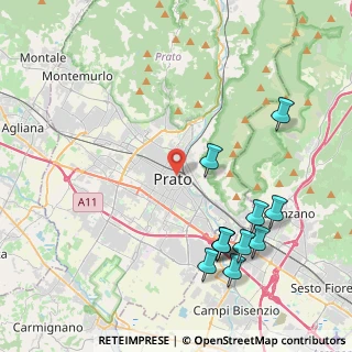 Mappa Via Santo Stefano, 59100 Prato PO, Italia (4.93091)
