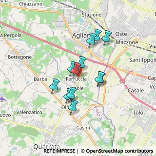 Mappa Via Carlo Levi, 51031 Agliana PT, Italia (1.38833)