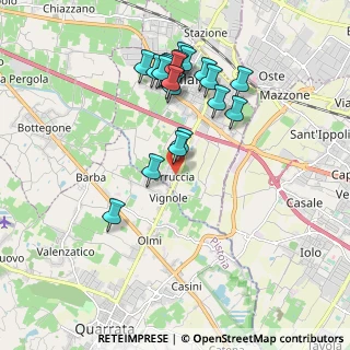 Mappa Via Carlo Levi, 51031 Agliana PT, Italia (1.8975)