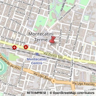 Mappa Corso Giacomo Matteotti, 18, 51016 Montecatini Terme, Pistoia (Toscana)
