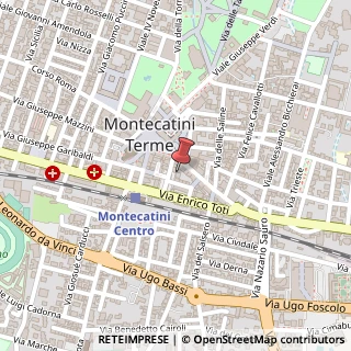 Mappa Piazza XX Settembre, 5, 51016 Montecatini Terme, Pistoia (Toscana)