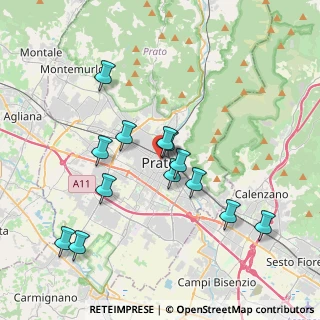 Mappa Piazza Filippo Lippi, 59100 Prato PO, Italia (3.73692)