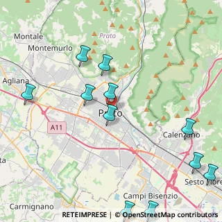Mappa Piazza Filippo Lippi, 59100 Prato PO, Italia (5.49545)