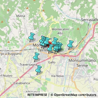 Mappa Via Trieste, 51016 Montecatini Terme PT, Italia (0.905)