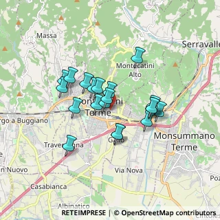 Mappa Via Trieste, 51016 Montecatini Terme PT, Italia (1.39)