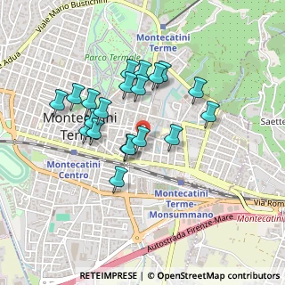 Mappa Via Trieste, 51016 Montecatini Terme PT, Italia (0.3985)