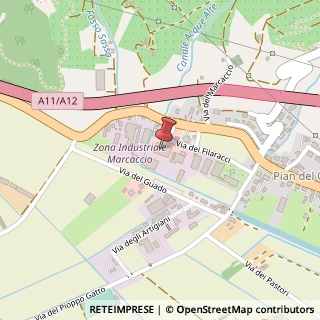Mappa Via dei Filaracci, 311, 55054 Massarosa, Lucca (Toscana)