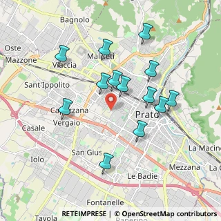 Mappa Via Silvio Ceccatelli, 59100 Prato PO, Italia (1.79923)