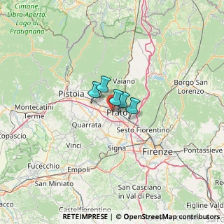 Mappa Via Silvio Ceccatelli, 59100 Prato PO, Italia (38.235)