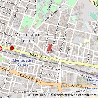 Mappa Corso Giacomo Matteotti, 63, 51016 Montecatini Terme, Pistoia (Toscana)
