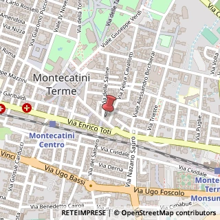 Mappa Corso Giacomo Matteotti, 51, 51016 Montecatini Terme, Pistoia (Toscana)