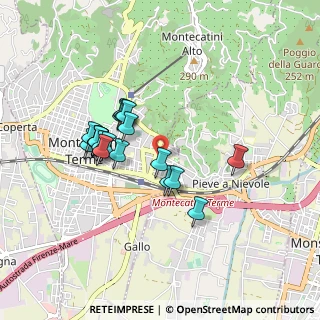 Mappa Via delle Magnolie, 51016 Montecatini Terme PT, Italia (0.7845)
