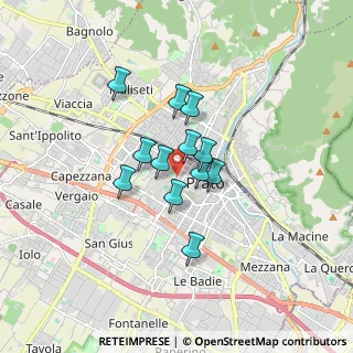 Mappa Via Nino Rota, 59100 Prato PO, Italia (1.14917)