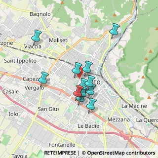 Mappa Via Nino Rota, 59100 Prato PO, Italia (1.4725)