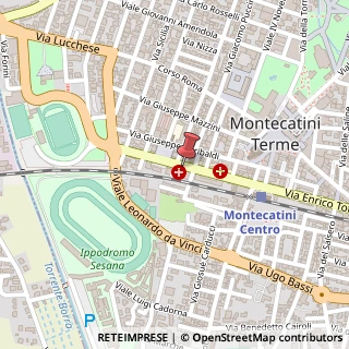 Mappa Via Daniele Manin, 29C, 51016 Montecatini Terme, Pistoia (Toscana)