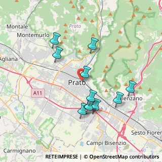 Mappa Via Giovanni Amendola, 59100 Prato PO, Italia (3.63182)