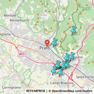 Mappa Via Giovanni Amendola, 59100 Prato PO, Italia (4.73909)