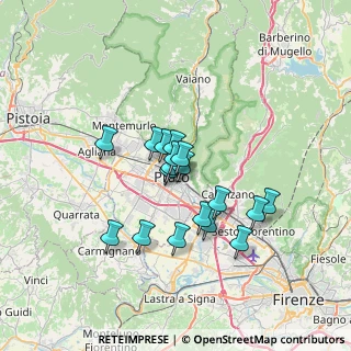 Mappa Via Giovanni Amendola, 59100 Prato PO, Italia (5.30222)