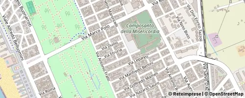 Mappa Viareggio