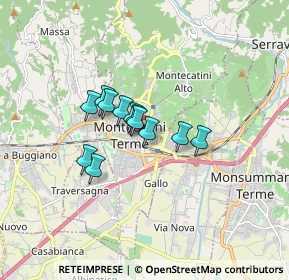 Mappa 51018 Montecatini Terme PT, Italia (1.0875)