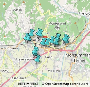 Mappa 51018 Montecatini Terme PT, Italia (1.17647)