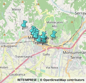 Mappa 51018 Montecatini Terme PT, Italia (0.83818)