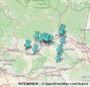 Mappa 51018 Montecatini Terme PT, Italia (8.852)