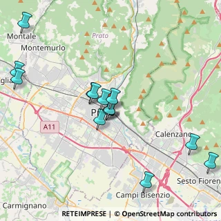 Mappa Via Francesco Guicciardini, 59025 Prato PO, Italia (4.12929)