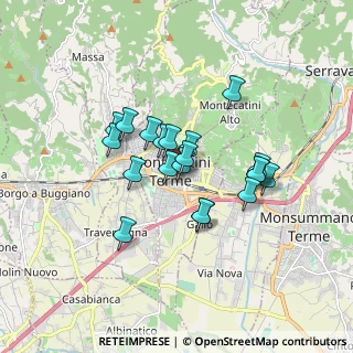 Mappa Via Goffredo Mameli, 51016 Montecatini Terme PT, Italia (1.3445)