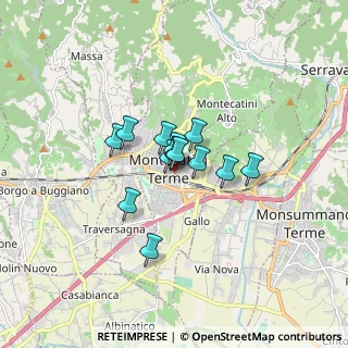 Mappa Via Goffredo Mameli, 51016 Montecatini Terme PT, Italia (0.99077)