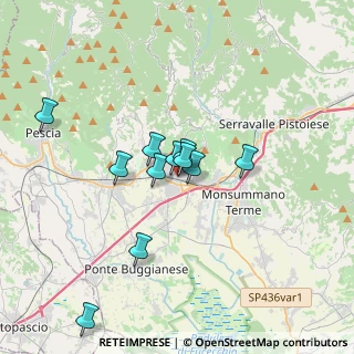 Mappa Via Goffredo Mameli, 51016 Montecatini Terme PT, Italia (2.89818)