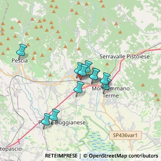 Mappa Via Goffredo Mameli, 51016 Montecatini Terme PT, Italia (2.79636)