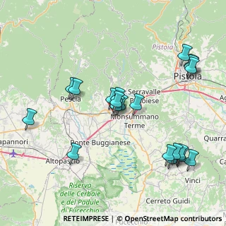 Mappa Via Goffredo Mameli, 51016 Montecatini Terme PT, Italia (8.6475)