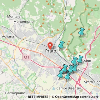 Mappa Via Luigi Muzzi, 59100 Prato PO, Italia (5.08273)