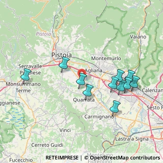 Mappa Via Statale, 51039 Barba PT, Italia (7.91636)