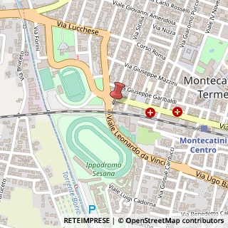 Mappa Piazza XXIV Maggio, 7, 51016 Montecatini Terme, Pistoia (Toscana)