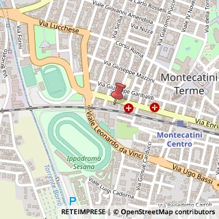 Mappa Piazza Cesare Battisti, 10, 51016 Montecatini Terme, Pistoia (Toscana)