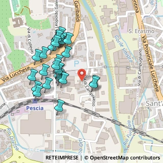 Mappa Via di Campolasso, 51017 Pescia PT, Italia (0.24815)