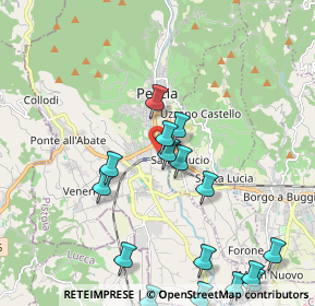 Mappa Via di Campolasso, 51017 Pescia PT, Italia (2.49875)