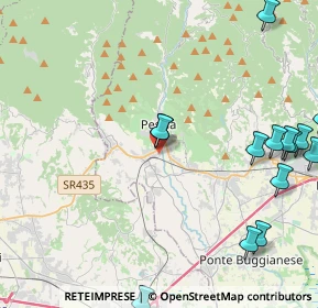 Mappa Via di Campolasso, 51017 Pescia PT, Italia (5.86643)