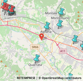 Mappa Via Carbolinga, 51031 Agliana PT, Italia (7.381)