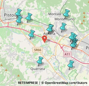 Mappa Via Carbolinga, 51031 Agliana PT, Italia (4.50071)