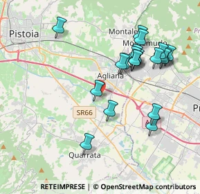 Mappa Via Carbolinga, 51031 Agliana PT, Italia (4.018)