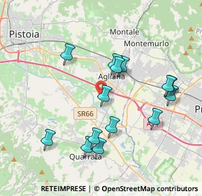 Mappa Via Carbolinga, 51031 Agliana PT, Italia (3.855)