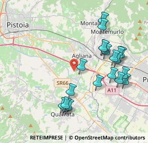 Mappa Via Carbolinga, 51031 Agliana PT, Italia (4.219)